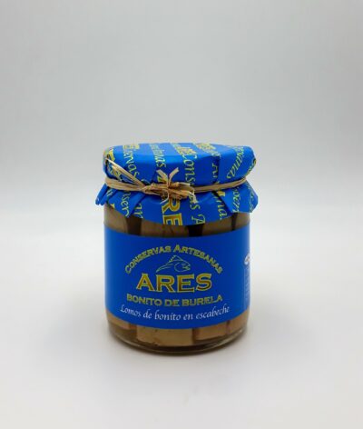 LOMOS DE BONITO DE BURELA EN ESCABECHE CONSERVAS ARTESANAS ARES