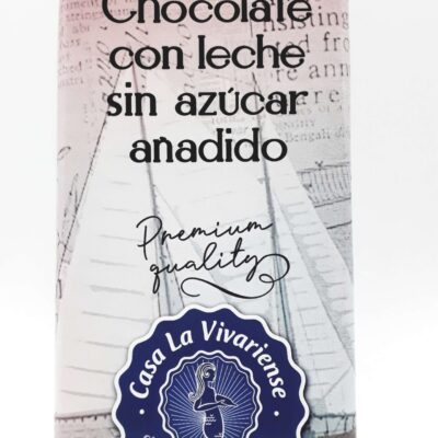 CHOCOLATE CON LECHE SIN AZUCAR CASA LA VIVARIENSE