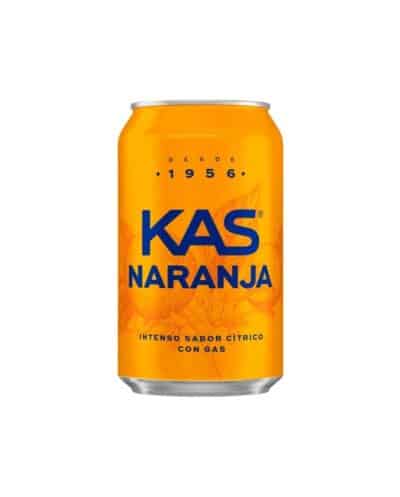 KAS NARANJA LATA 33cl caja 24 UNIDADES