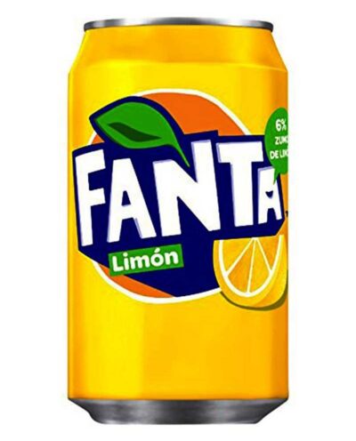 FANTA LIMÓN LATA 33cl caja 24 UNIDADES