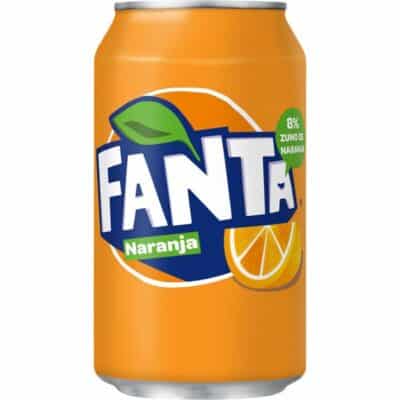 FANTA NARANJA LATA 33cl caja 24 UNIDADES