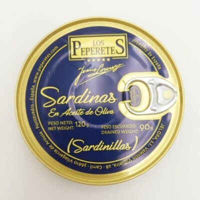 SARDINAS EN ACEITE DE OLIVA LOS PEPERETES